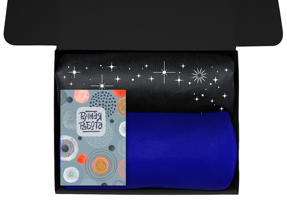 Подарочный набор Re:y. Vive с пледом, френч-прессом и кофе Подарочный набор Re:y. Vive с пледом, френч-прессом и кофе