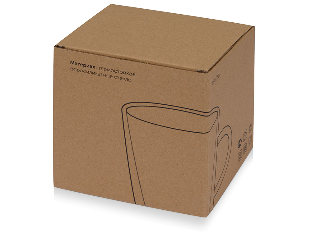 Кружка с двойными стенками Innsbruck конусообразный, с ручкой 320 мл Кружка с двойными стенками Innsbruck конусообразный, с ручкой 320 мл