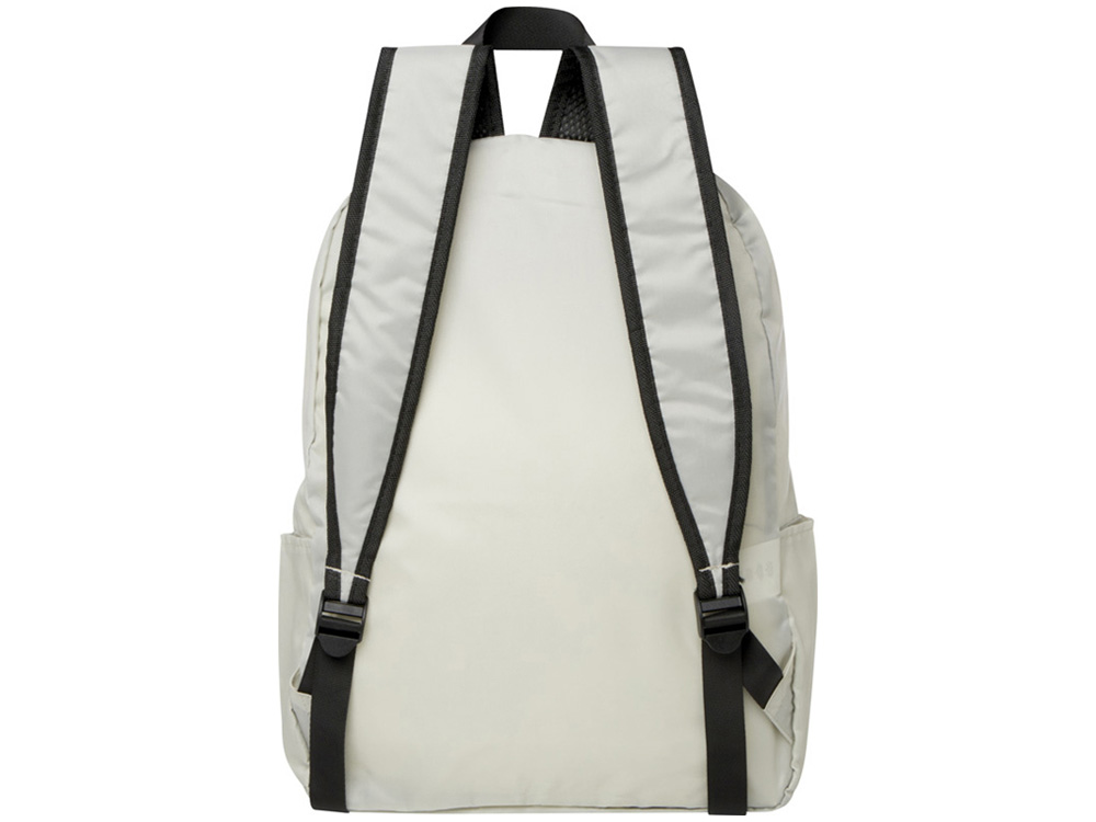 Складной рюкзак EcoFold объемом 15 л из переработанного ПЭТ-пластика - Sandstone