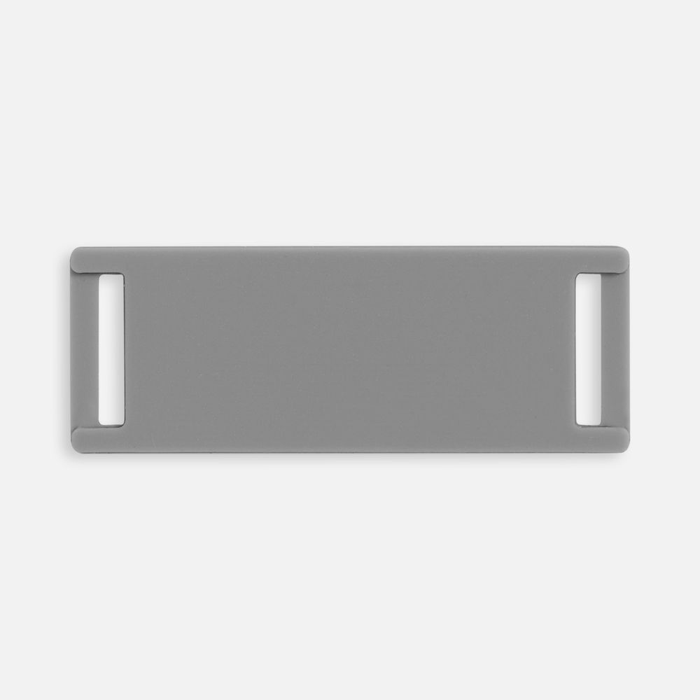 Лейбл из ПВХ Kova, серый