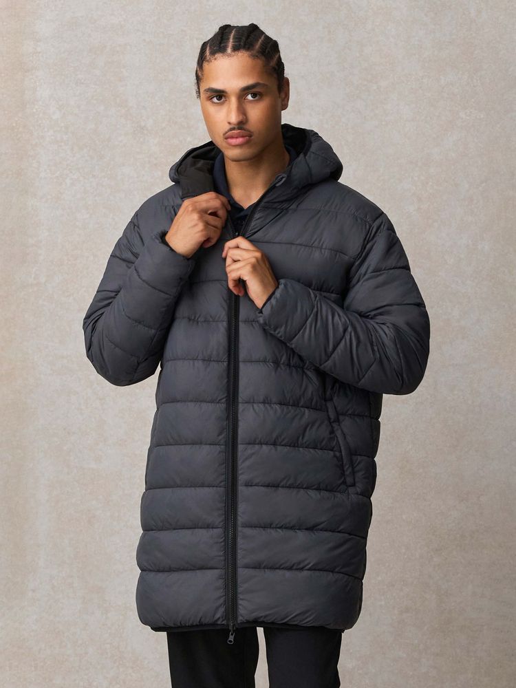 Куртка-парка унисекс Reverse, черная