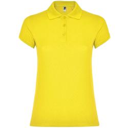 Футболка поло STAR WOMAN женская, ЖЕЛТЫЙ S Футболка поло STAR WOMAN женская, ЖЕЛТЫЙ S