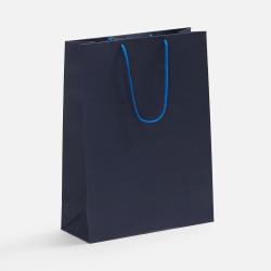 Пакет бумажный Porta XL, темно-синий