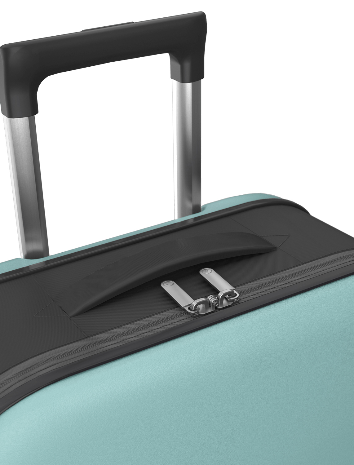 Чемодан складной Rollink Vega II 55x40x20 см, 2 колеса, бирюзовый