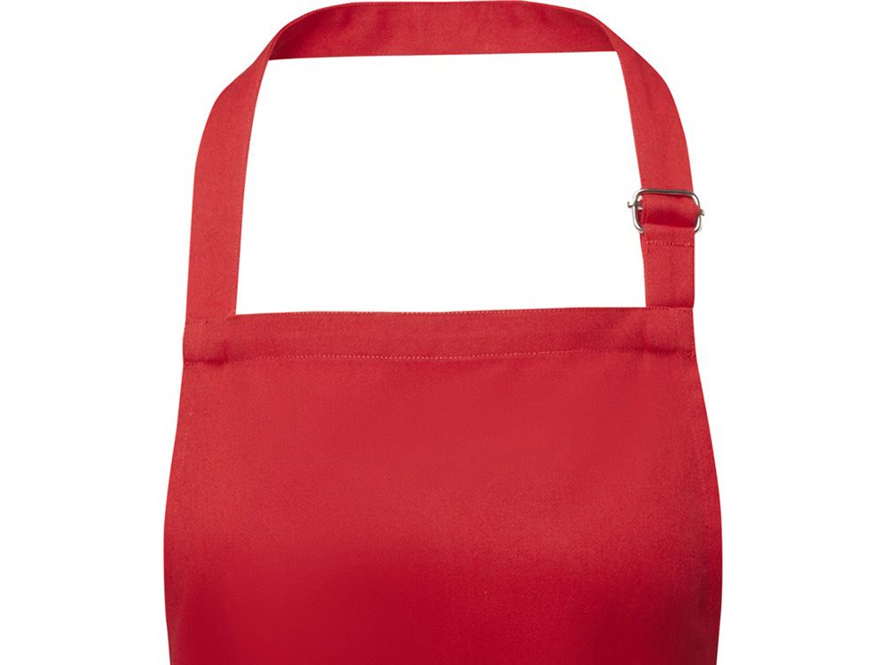 Фартук Andrea плотностью 240 г/м² с регулируемой завязкой на шее - Красный