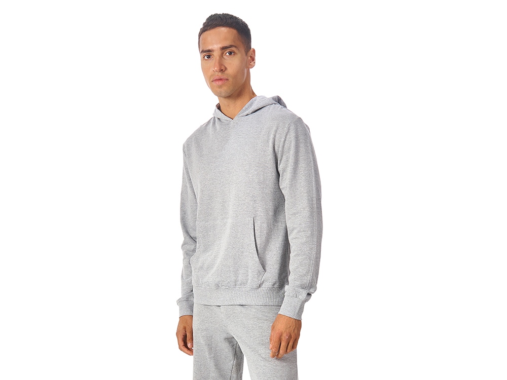 Худи Warsaw, футтер 230гр M, серый меланж
