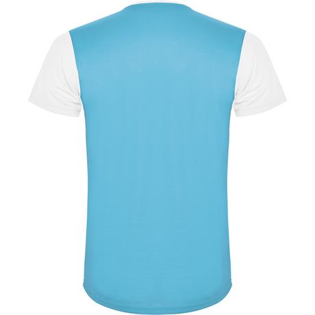 Спортивная футболка DETROIT мужская, БЕЛЫЙ/БИРЮЗОВЫЙ M