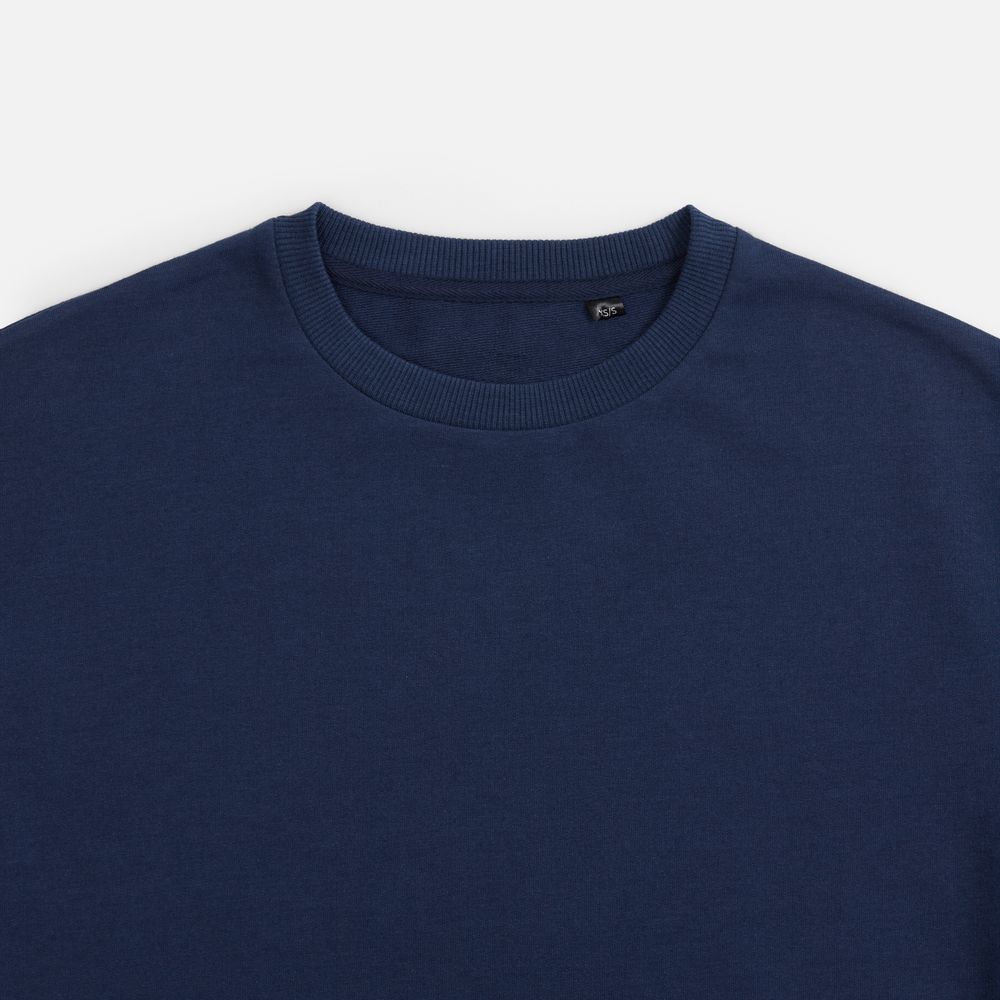 Футболка унисекс Durington, темно-синяя Футболка унисекс Durington, темно-синяя