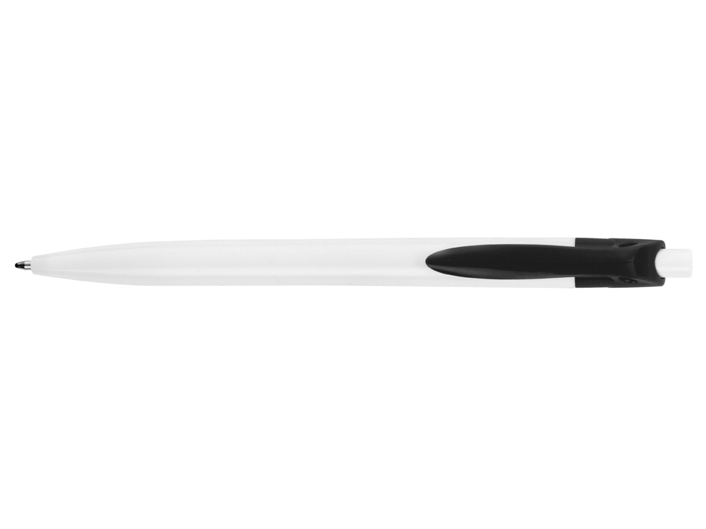 Ручка шариковая Какаду, белый/черный