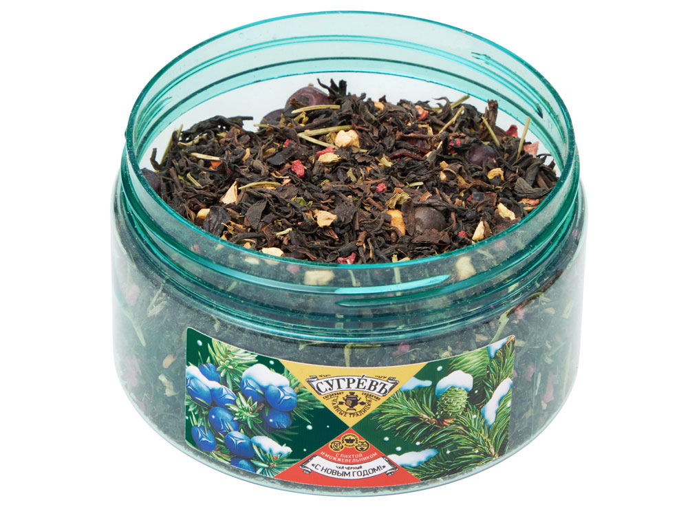 Чай С НОВЫМ ГОДОМ ! с пихтой, можжевельником и пряностями 55 г. Чай С НОВЫМ ГОДОМ ! с пихтой, можжевельником и пряностями 55 г.