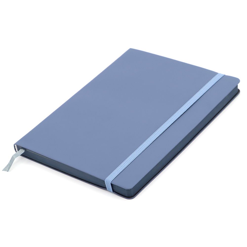 Ежедневник A5 недатированный Montero в мягком переплёте, серо-синий-S Ежедневник A5 недатированный Montero в мягком переплёте, серо-синий-S