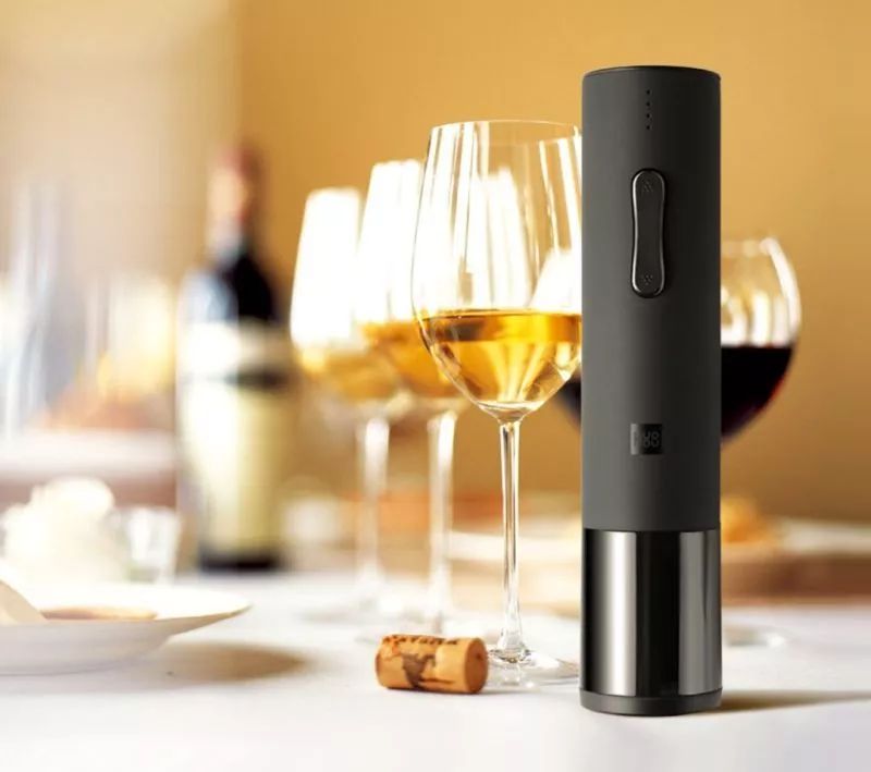 Электрический штопор HuoHou Electric Wine Bottle Opener, черный