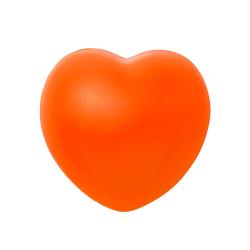 Антистресс Сердце, оранжевый