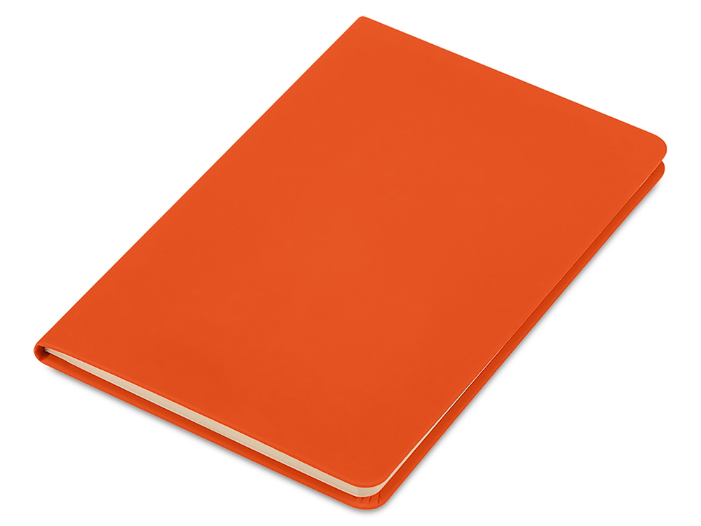 Блокнот в твердой обложке A5 Виспи 2.0 в клетку, оранжевый Блокнот в твердой обложке A5 Виспи 2.0 в клетку, оранжевый