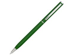 Ручка металлическая шариковая Slim, зеленый