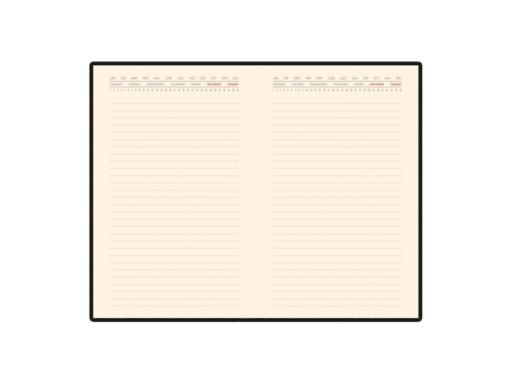 Ежедневник недатированный А5 Marseille, розовый