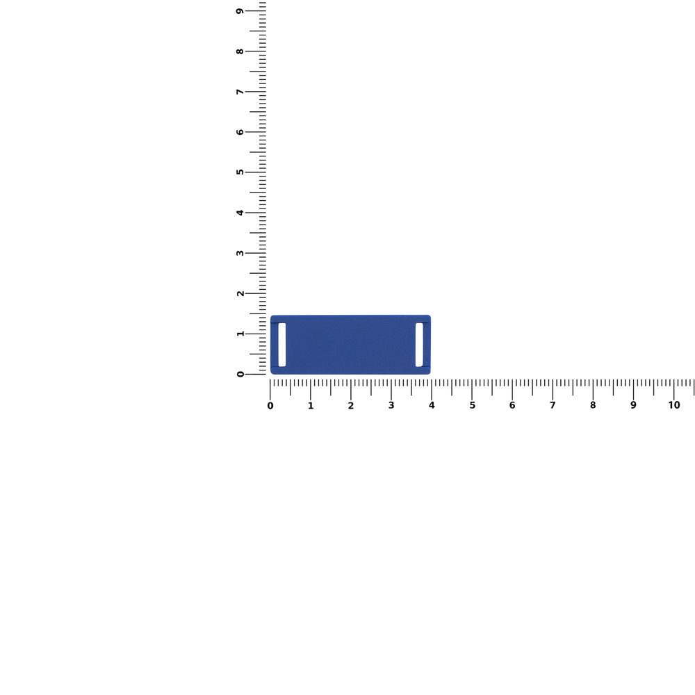 Лейбл из ПВХ Kova, синий
