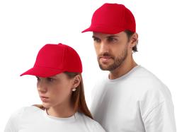 Бейсболка Florida 350 5-панельная, красный Бейсболка Florida 350 5-панельная, красный