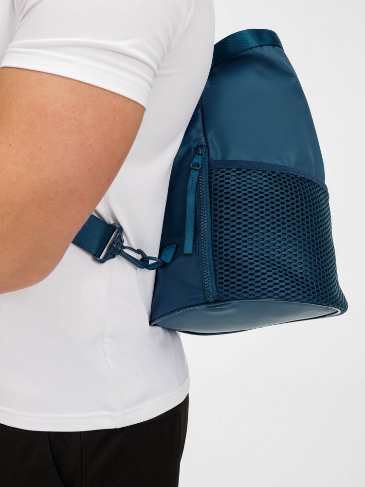 Спортивная сумка-мешок Verkko, темно-синяя Спортивная сумка-мешок Verkko, темно-синяя