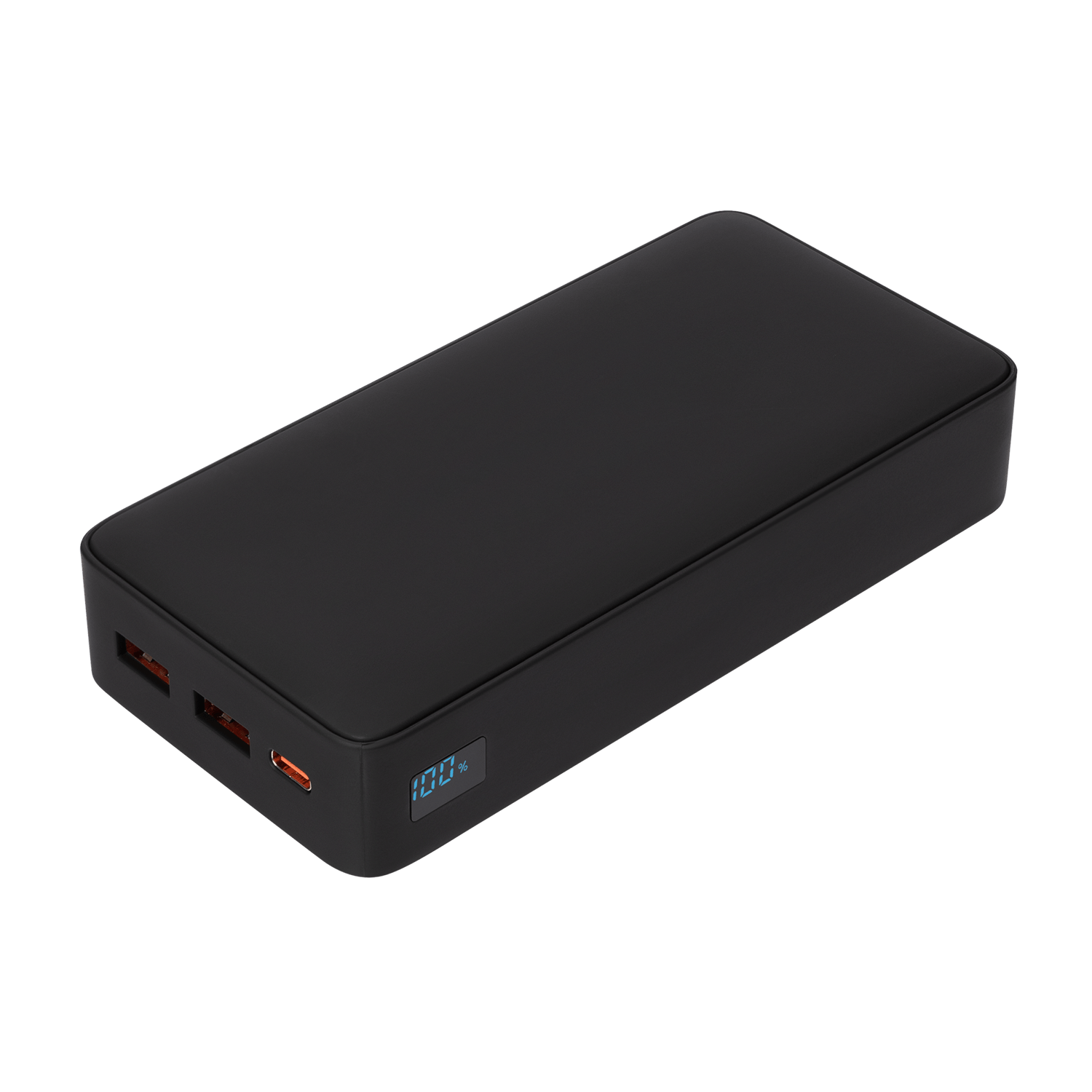 Внешний аккумулятор с подсветкой Анкор Плюс PD (Ancor PD Plus) 20000 mAh, черный Внешний аккумулятор с подсветкой Анкор Плюс PD (Ancor PD Plus) 20000 mAh, черный