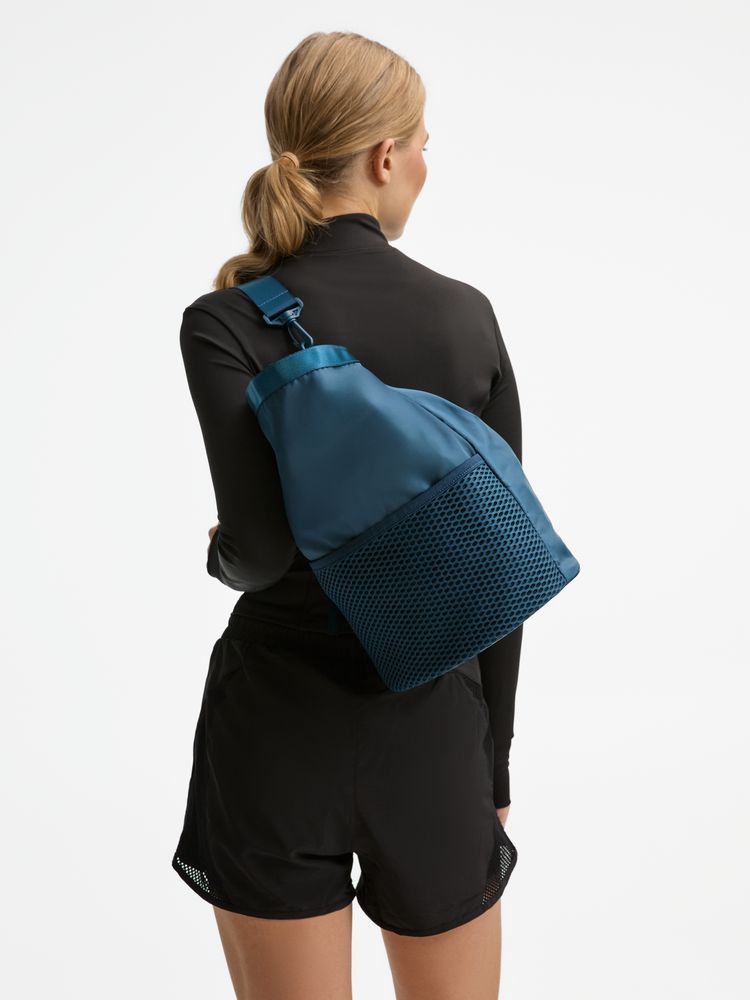 Спортивная сумка-мешок Verkko, темно-синяя Спортивная сумка-мешок Verkko, темно-синяя