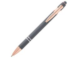 Nanna шариковая ручка с отделкой из розового золота - Twilight Grey (черные чернила)