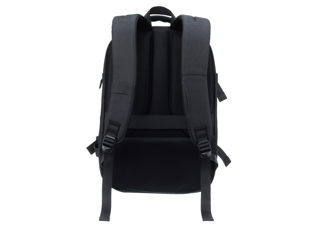 Рюкзак TORBER VOYAGE с отделением для ноутбука 18'', черный, полиэстер 900D, 34х16х47 см, 20 л