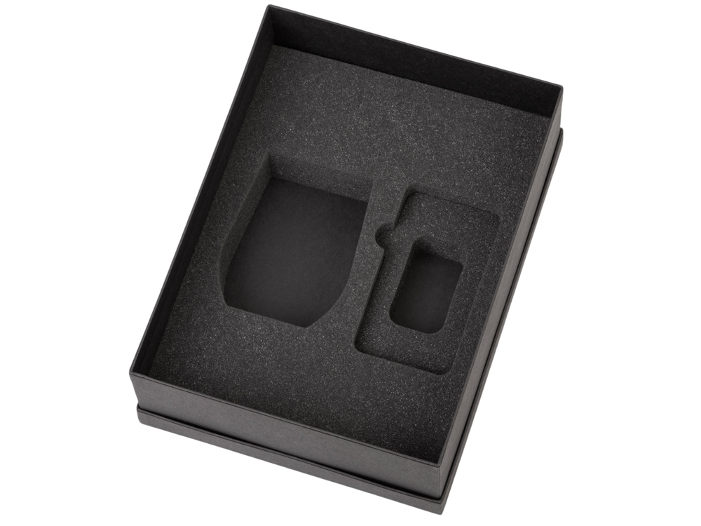 Подарочный набор с термокружкой и повербанком С2, 10000 mAh, синий