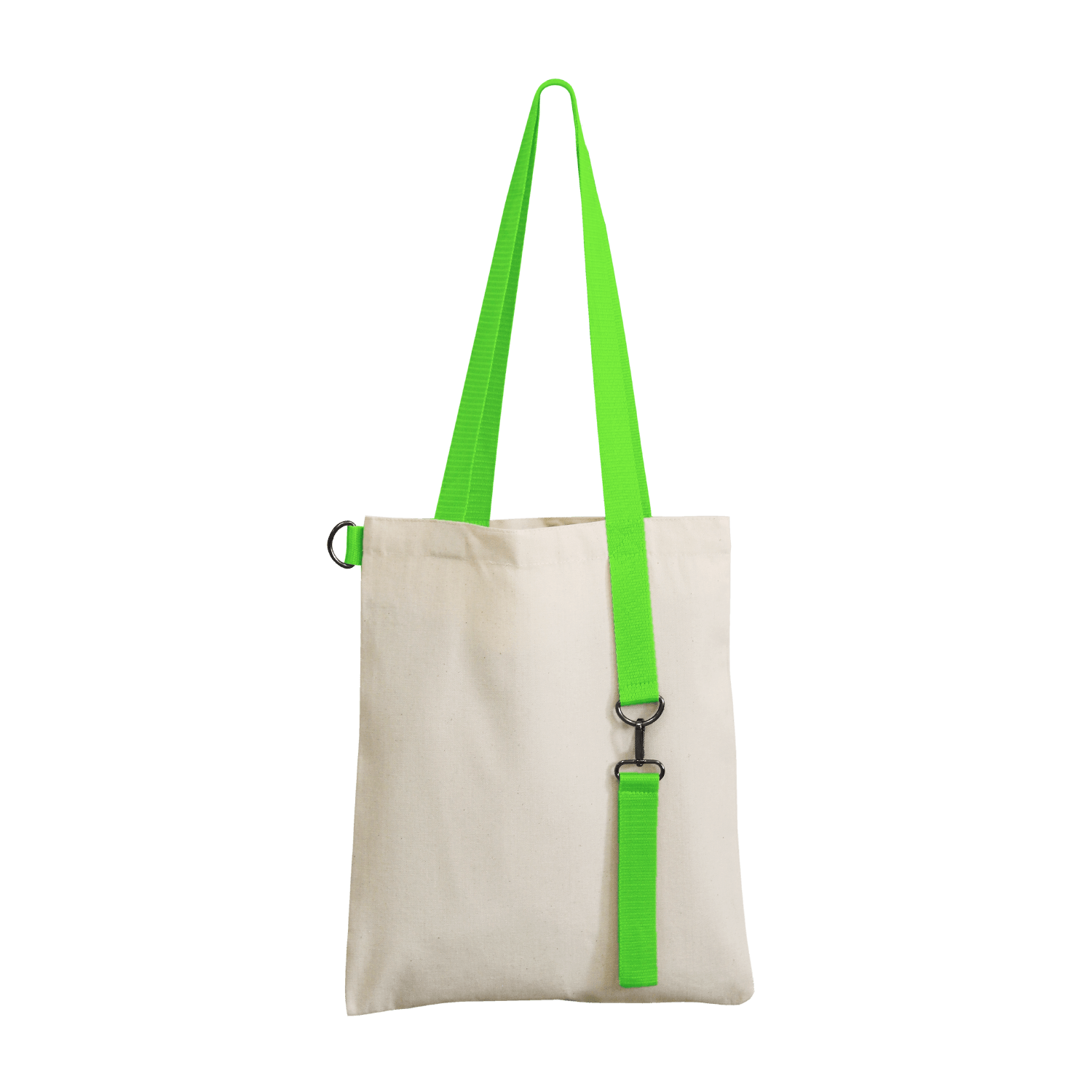 Шоппер Superbag (неокрашенный с салатовым)