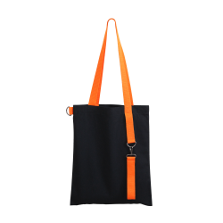 Шоппер Superbag black с ремувкой 4sb (чёрный с оранжевым) Шоппер Superbag black с ремувкой 4sb (чёрный с оранжевым)
