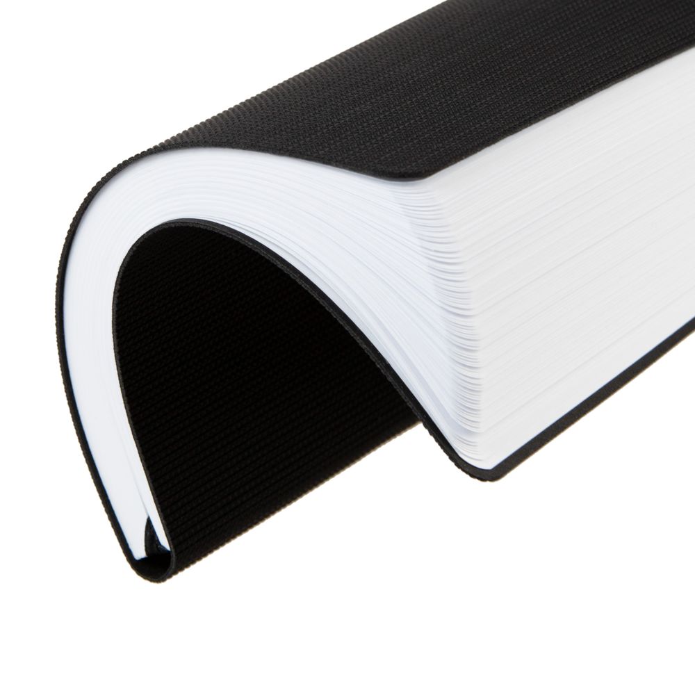 Ежедневник Knit, недатированный, черный