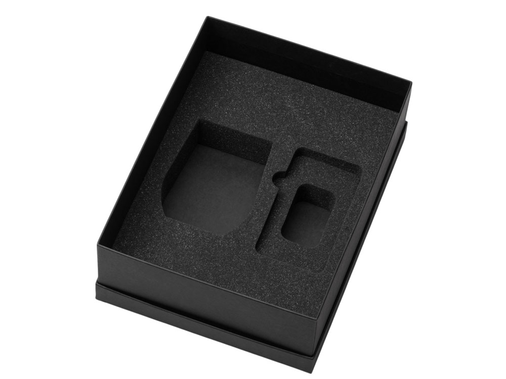 Подарочный набор с термокружкой и повербанком С2, 10000 mAh, белый