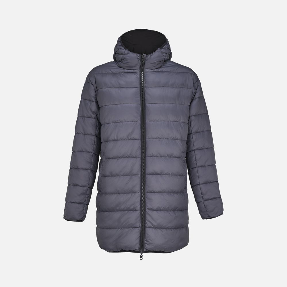 Куртка-парка унисекс Reverse, черная