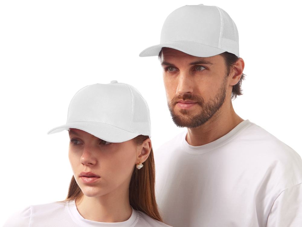 Бейсболка Kansas, белый