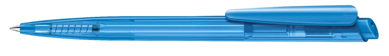 2602 Шариковая ручка Dart Clear голубой Hex.Cyan