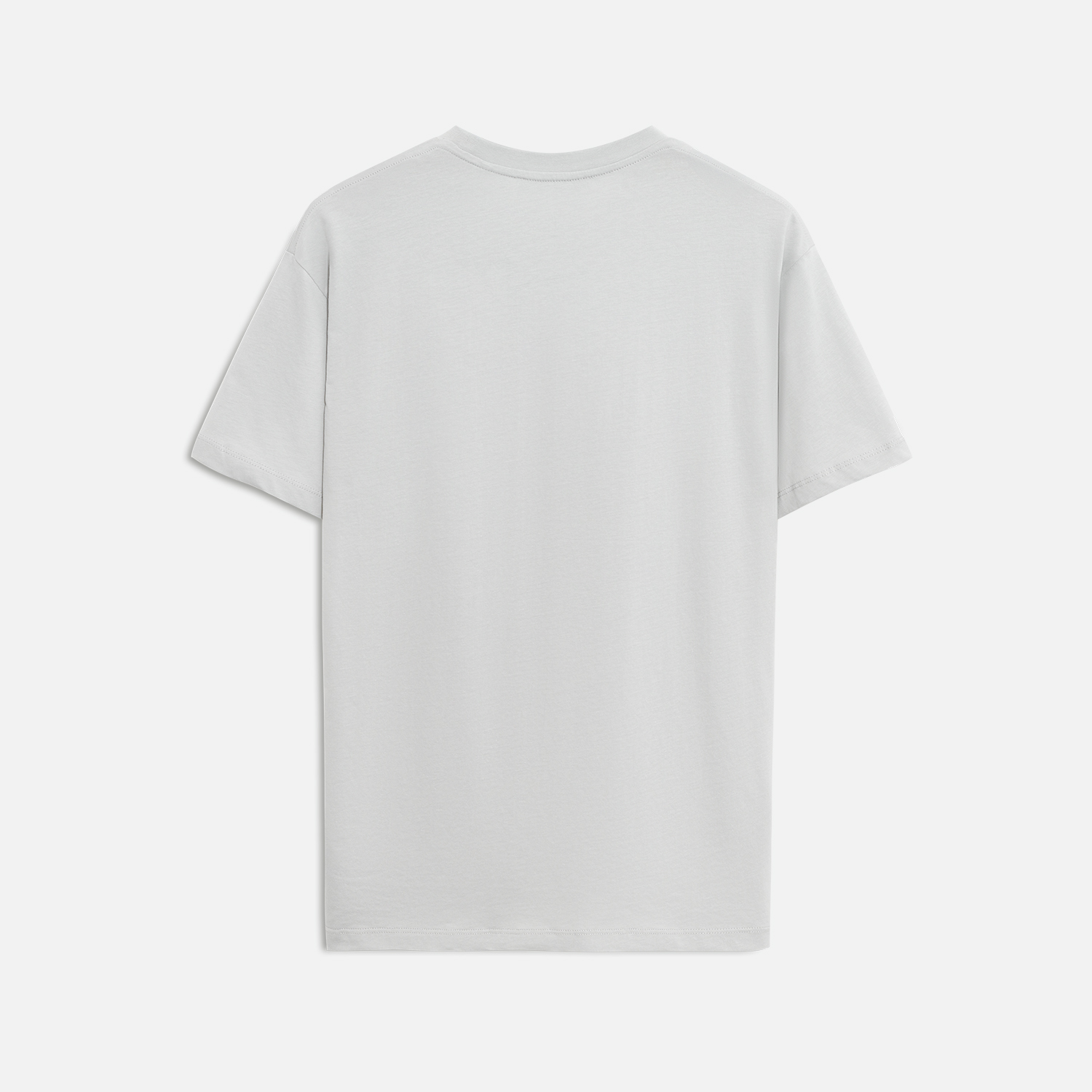 Футболка унисекс Крис (Kris), 150 гр., светло-серая