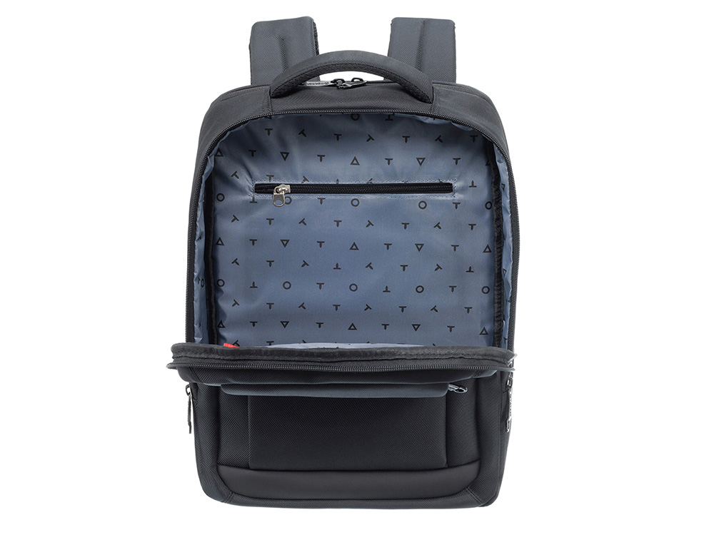 Рюкзак TORBER ВОЯЖ c отделением для ноутбука 17'', черный, полиэстер 900D, 31х17х44 см, 18 л Рюкзак TORBER ВОЯЖ c отделением для ноутбука 17'', черный, полиэстер 900D, 31х17х44 см, 18 л