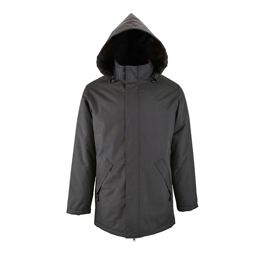 Куртка-парка унисекс ROBYN 170 цвет темно-серый под нанесение логотипа в  Туле – ООО Фаворит