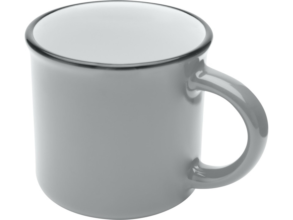 Bari керамическая кружка объемом 240 мл, серый