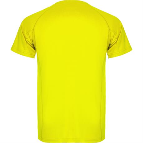 Спортивная футболка MONTECARLO мужская, ФЛУОРЕСЦЕНТНЫЙ ЖЕЛТЫЙ S