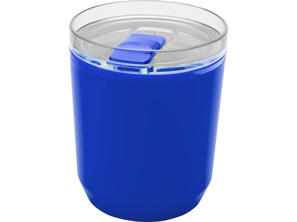 Hudson кружка из переработанного пластика с двойными стенками объемом 180 мл, синий