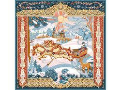 Платок Русская зима Платок Русская зима