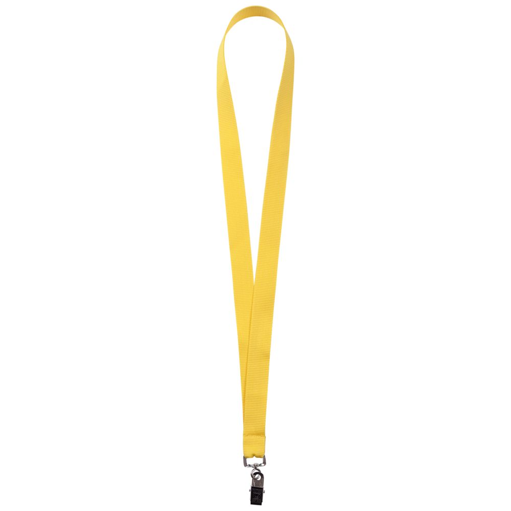 Лента для бейджа Neckband, желтая Лента для бейджа Neckband, желтая