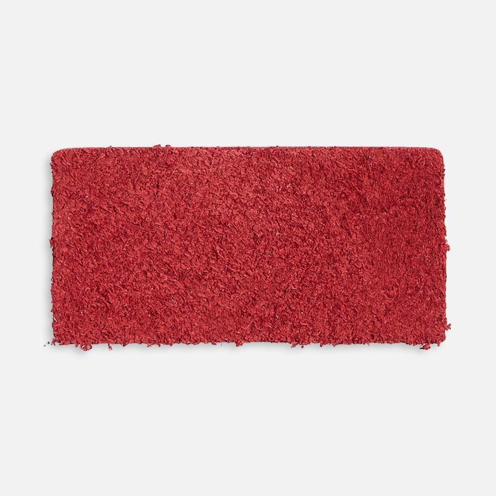 Лейбл кожаный Pasek, XS, красный