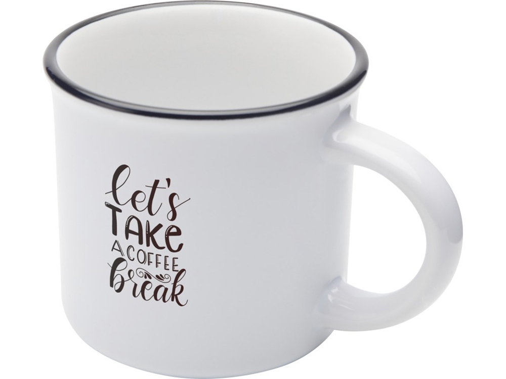 Bari керамическая кружка объемом 240 мл, белый