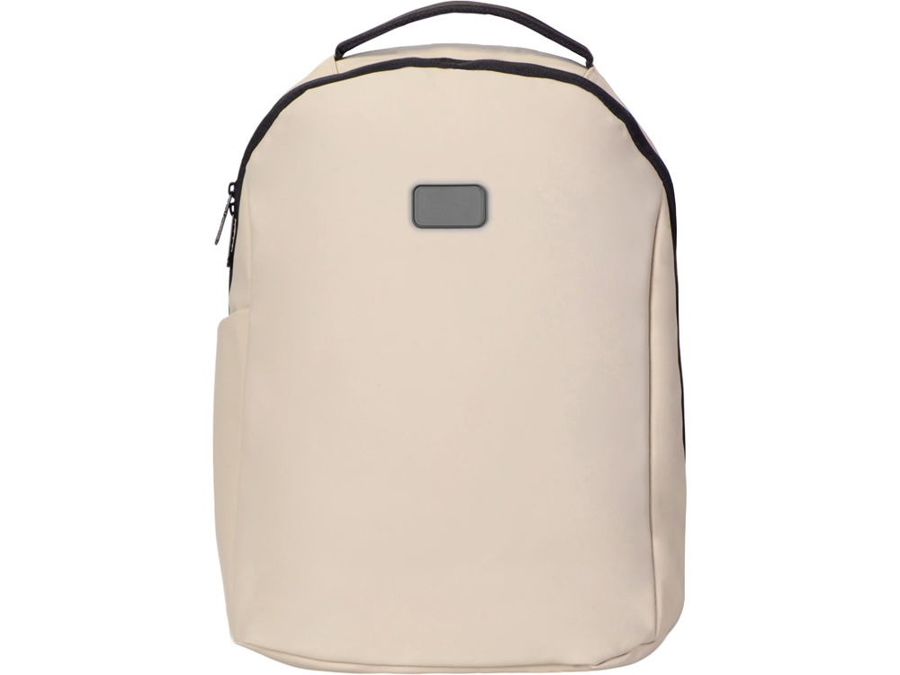 Рюкзак Sofit для ноутбука из экокожи, бежевый Рюкзак Sofit для ноутбука из экокожи, бежевый