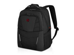 Рюкзак WENGER ALTAIR 15.6, черный, переработанный ПЭТ/Полиэстер, 32х21х44 см, 22 л.