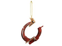 Елочные игрушки (Подкова).Символы года Гранат Елочные игрушки (Подкова).Символы года Гранат