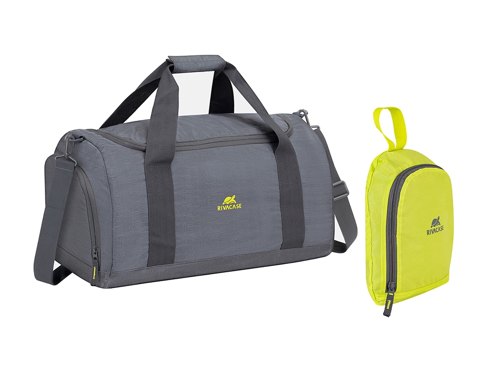 RIVACASE 5542 grey Лёгкая складная дорожная сумка, 30л /12 RIVACASE 5542 grey Лёгкая складная дорожная сумка, 30л /12