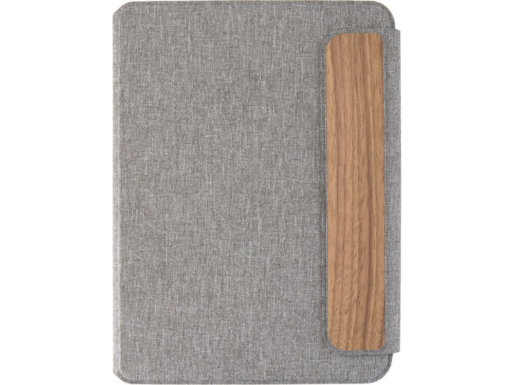 Портфолио A5 Andean из переработанного ПЭ, серый